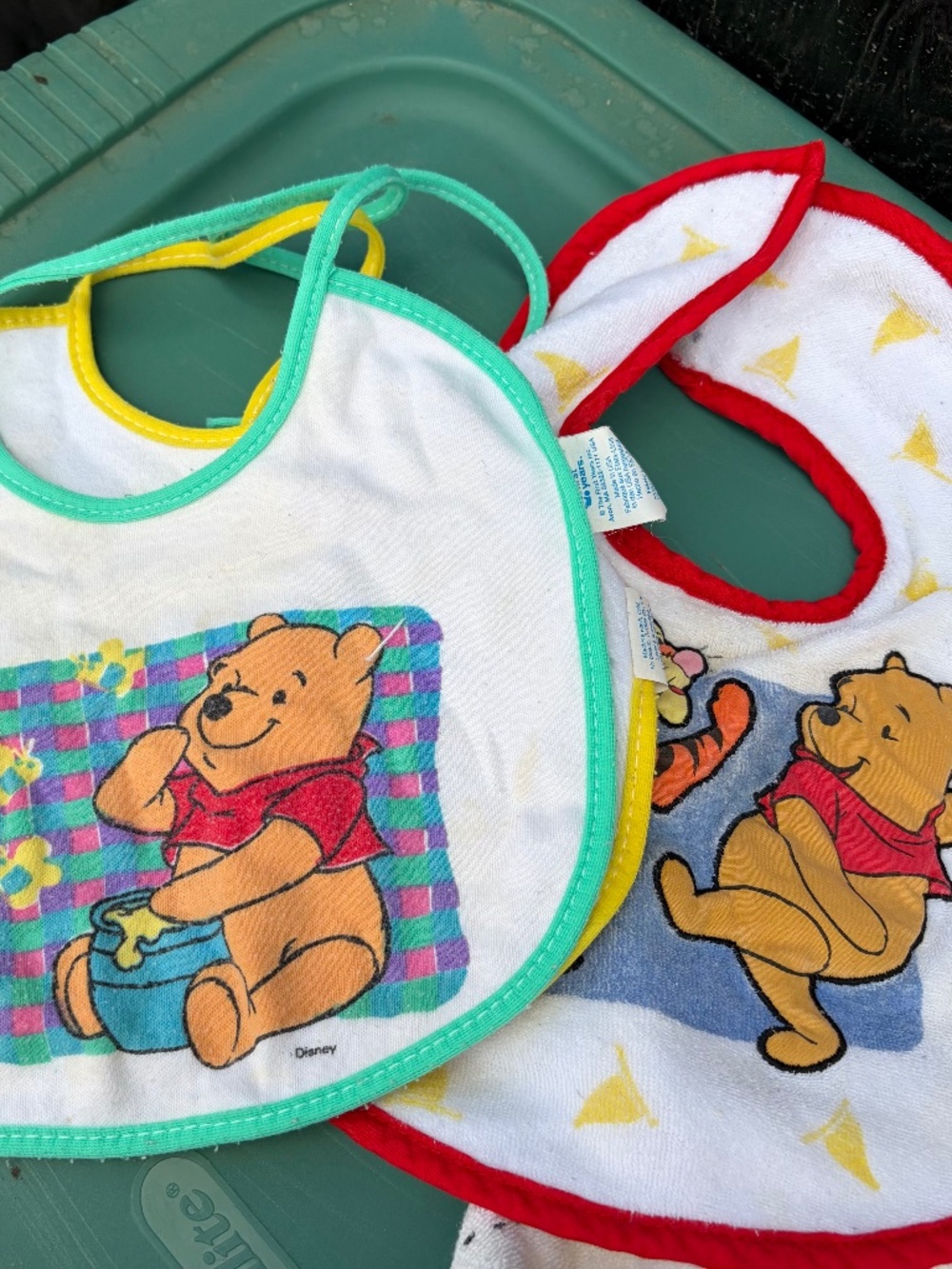 Vintage Pooh bibs